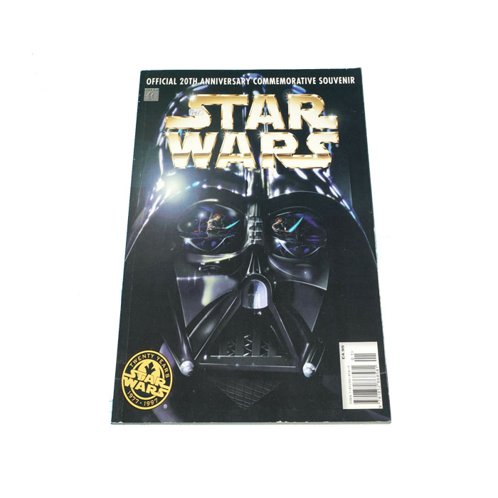 Vintage Star Wars Official 20th Anniversary Commemorative Souvenir Magazine crop